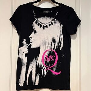 McQ Alexander McQueen for Target Women’s black graphic tee size small